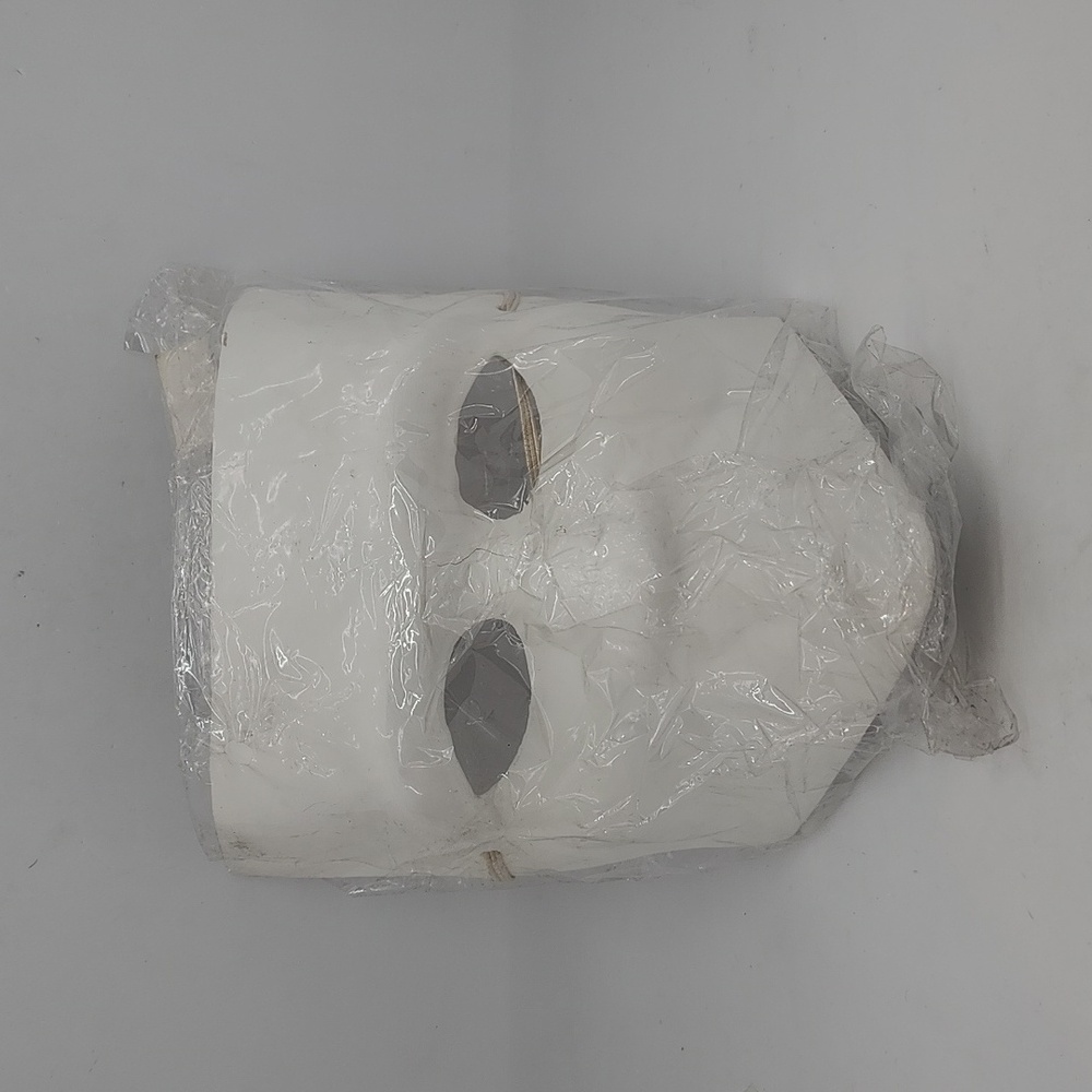 White mask